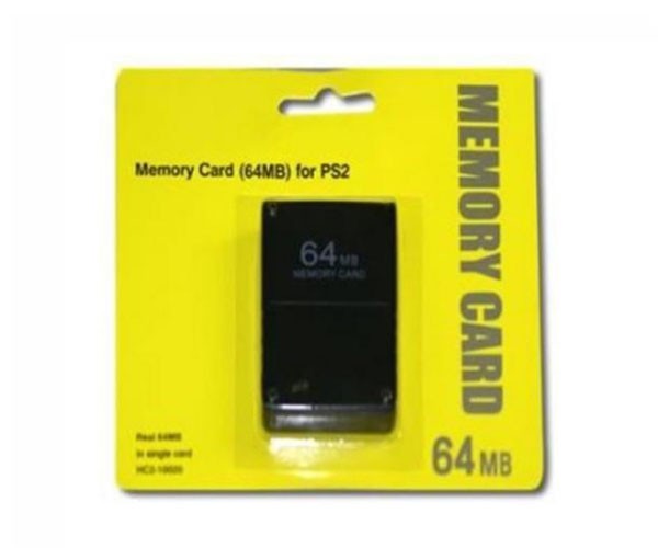 &u++ MEMORY CARD PS2 64 MB BLISTER CORTO SIN MARCA