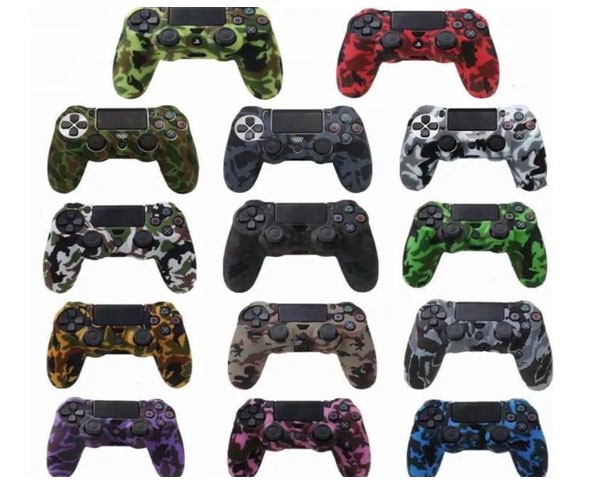 &u++ FUNDA SILICONA JOYSTICK PS4 SURTIDAS CAMUFLADAS