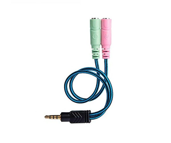 & CABLE CONVERTIDOR 2 (H) A 1 (M) AURICULARES Y PS4