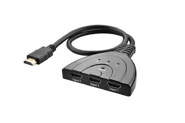 &u+ SELECTOR SWITCH HDMI 3 PUERTOS + CABLE (3418)