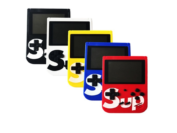 &ua CONSOLA PORTATIL CON JUEGOS SUP 400 JUEGOS (BATERIA)