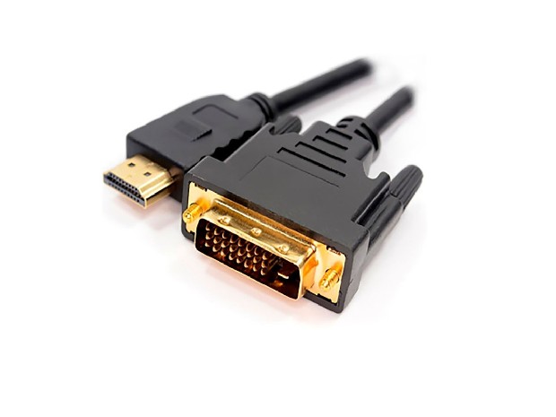&uu CABLE HDMI A DVI 24+1 1,5 MTS