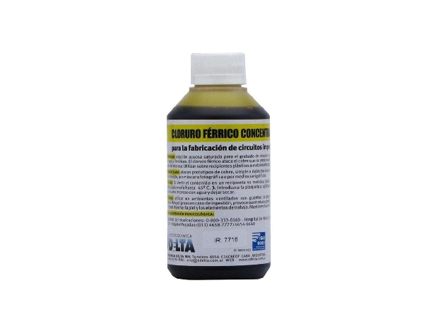 &uu CLORURO FERRICO CONCENTRADO 250CC DELTA