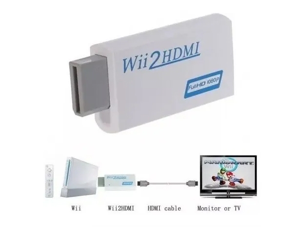 &uu CONVERTIDOR IMAGEN WII A HDMI