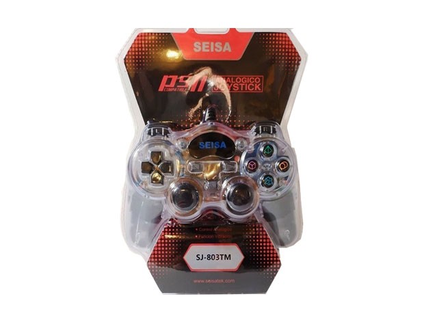 &uu JOYSTICK PS2 DUAL SHOCK SEISA TURBO SJ-803TM