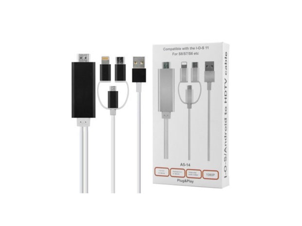 &+ CABLE HDMI MHL IPHONE Y ANDROID V8 A5-06