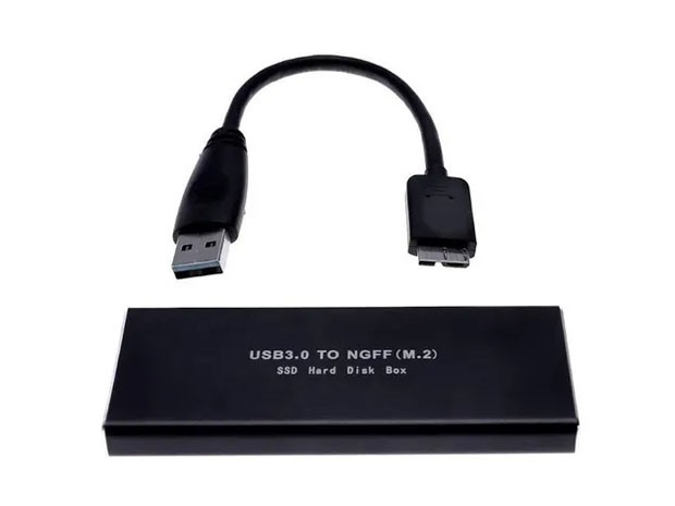 &u+ CASE DISCO NOTEBOOK M.2 NGFF TO USB 3.1 M.2 SSD (3425A)