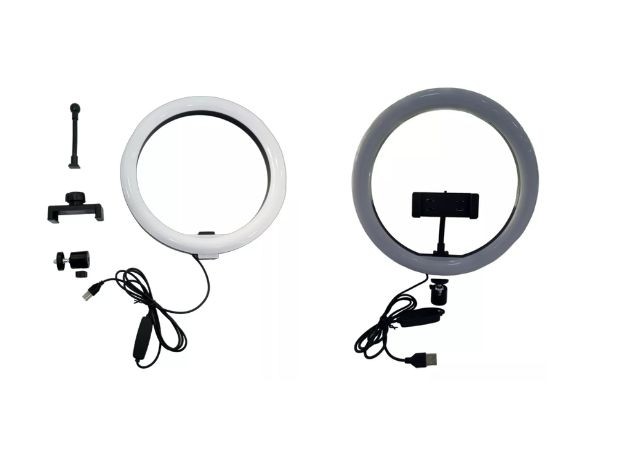 &uu PANEL LED ARO SELFIE CELULAR 26CM DX-300
