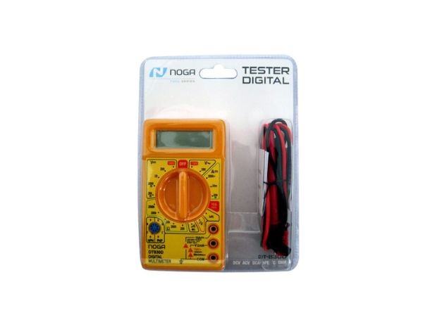 &u+ TESTER MULTIMETRO DIGITAL NOGA DT-830B