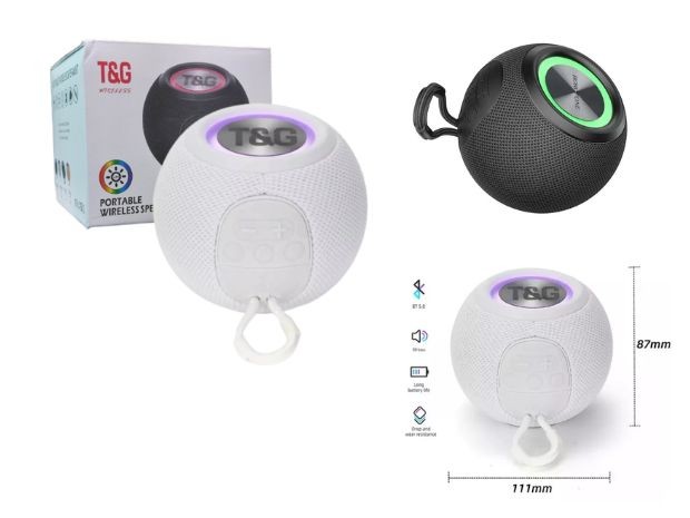 &u++ PARLANTE BT BLUETOOTH TG-337 MP3 / BT / FM / AUX