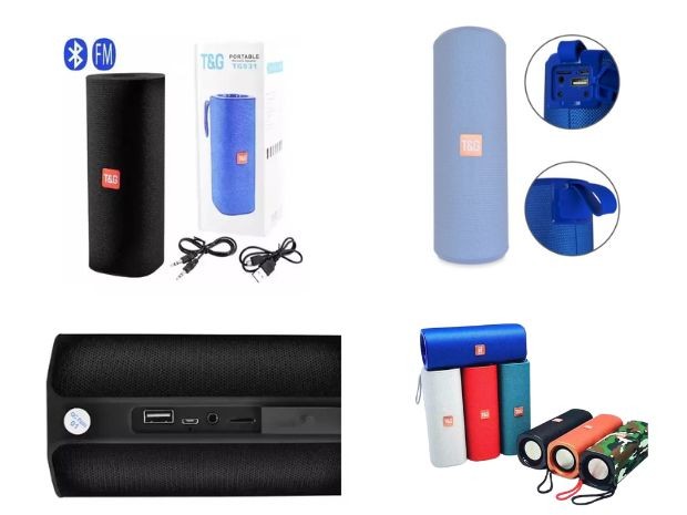 &u++ PARLANTE BT BLUETOOTH TG-531 MP3 / BT / FM / AUX