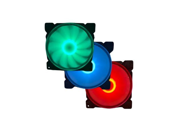 &u+ COOLER PC VENTILACION COLORES HW14025