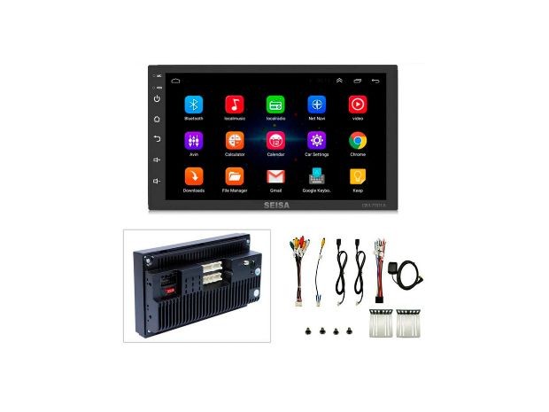 &uu STEREO BT ANDROID 7 + CAMARA QM-7001A