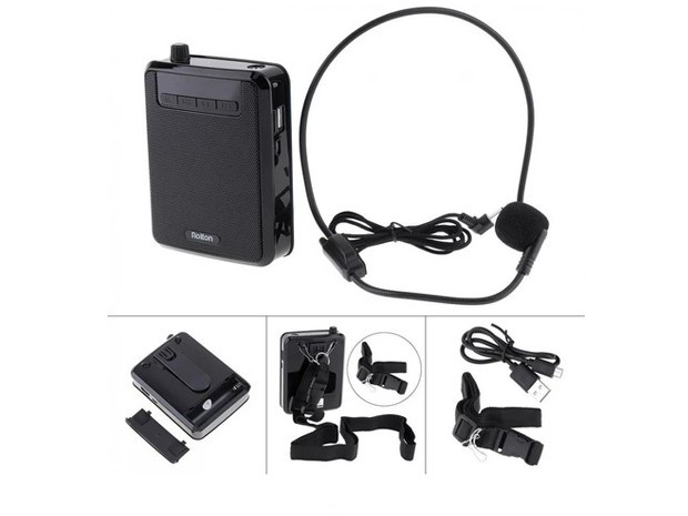 &uu PARLANTE BT + MICROFONO MEGAFONO K300