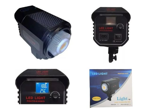 &ua PANEL LED DIFUSOR YQ-T150S 300W + CONTROL BI TONO 