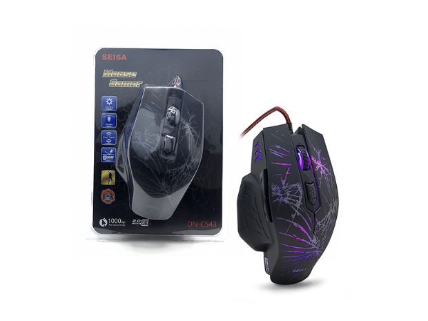 &u++ MOUSE PC RETOILUMINADO DN-C629