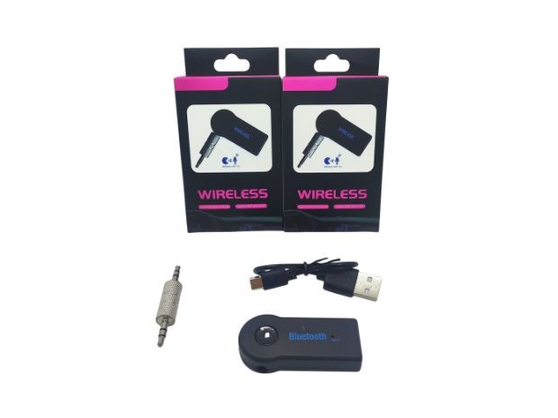 &uu RECEPTOR BLUETOOTH PLUG 3,5 AUTOMOVIL O EQUIPO (FD1380)