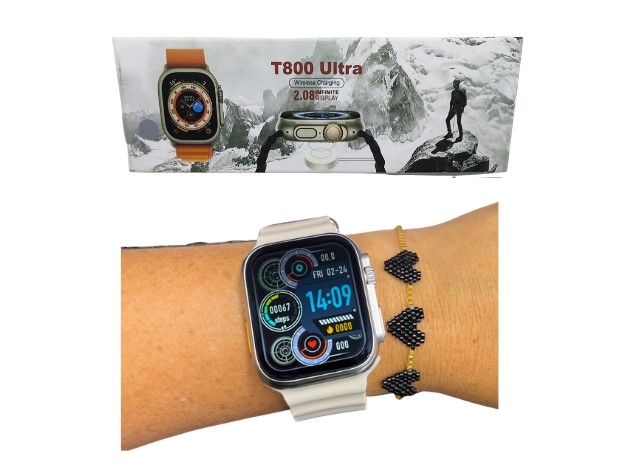&uu RELOJ INTELIGENTE SMARTWATCH T800