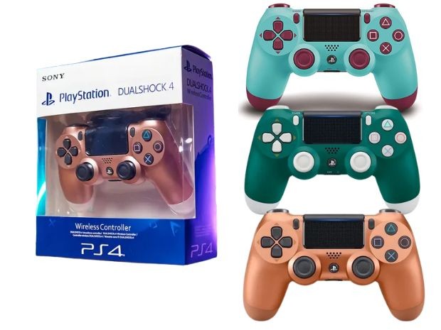 &ua JOYSTICK PS4 COLOR SURTIDO METALIZADO