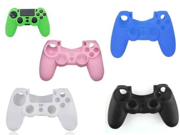 &ua FUNDA SILICONA JOYSTICK PS4 SURTIDAS LISAS