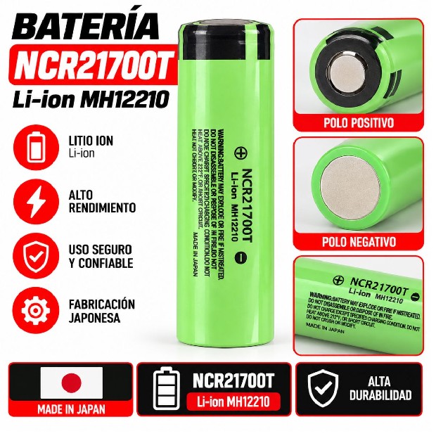 &ua BATERIA 1700 VERDE ALTA CALIDAD