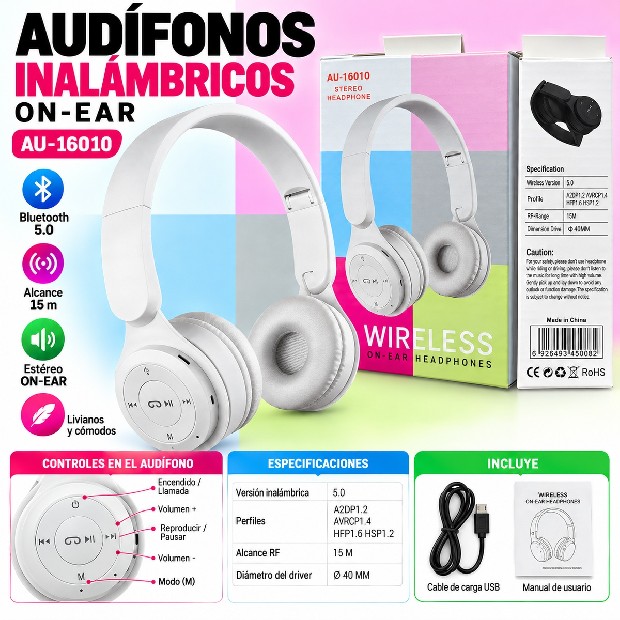 &ua AURICULAR BLUETOOTH BT Y08 MICRO SD MP3